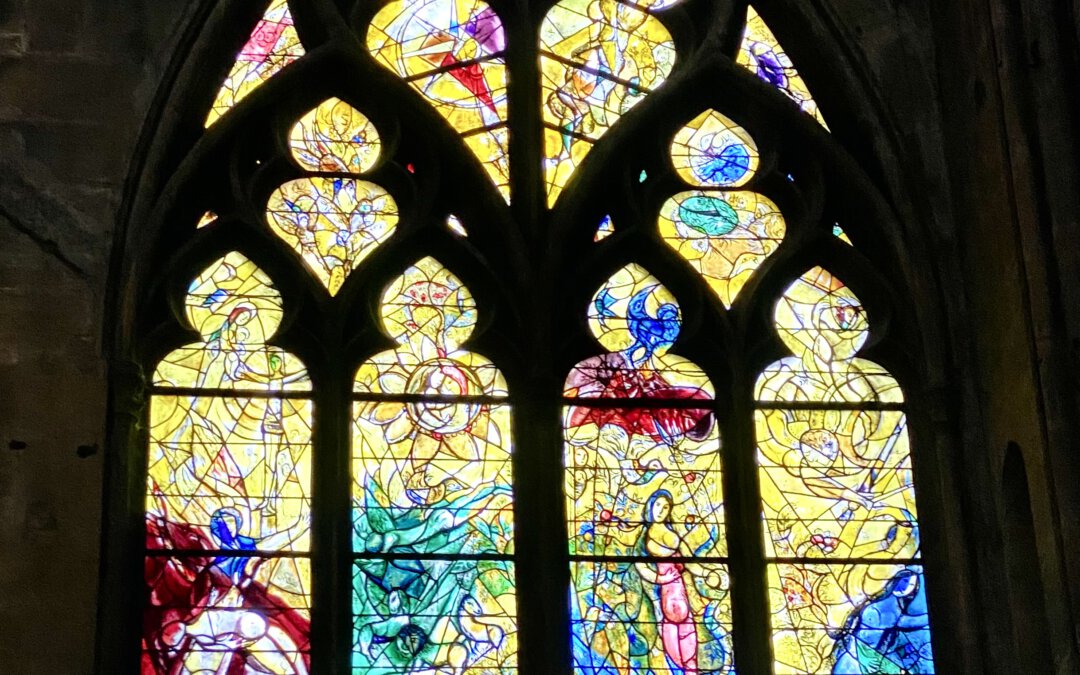 Chagall-Fenster, Kathedrale, Metz